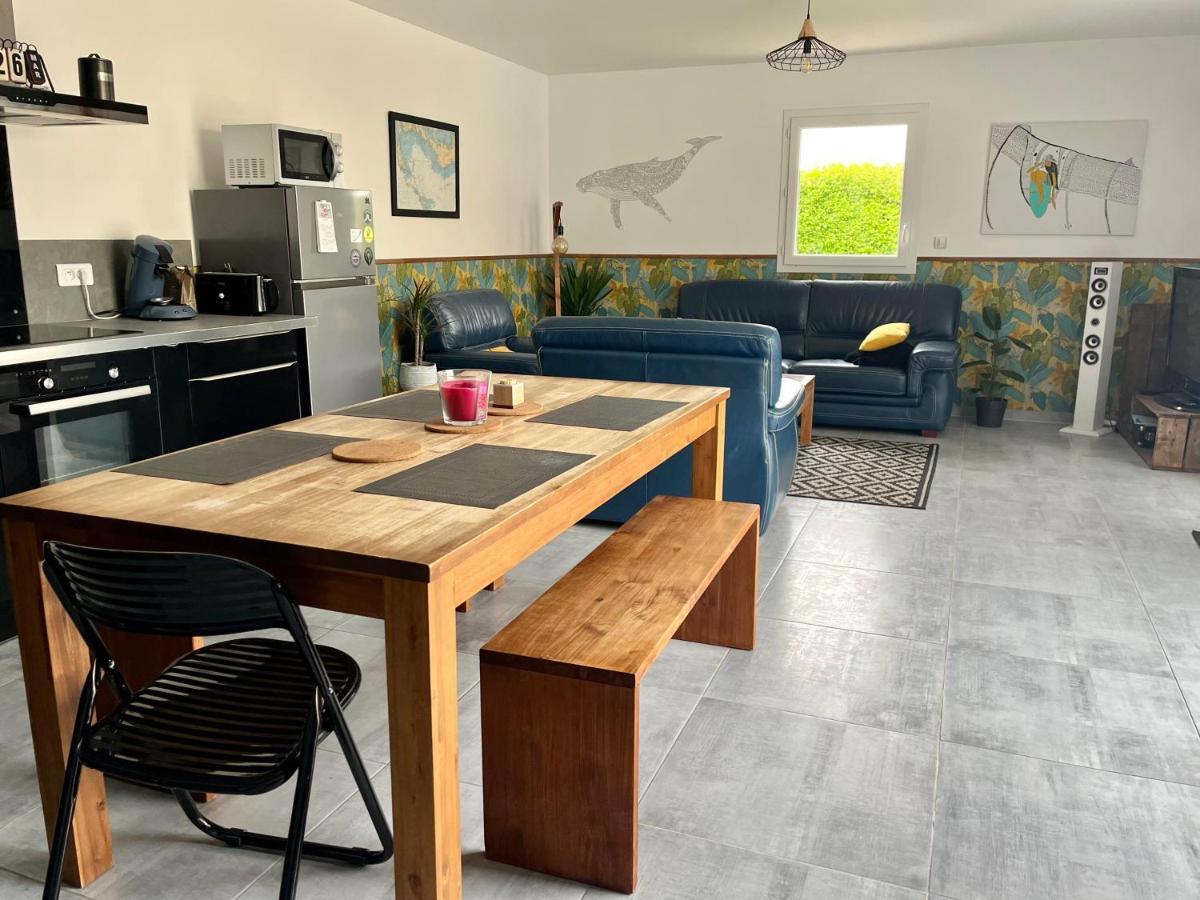 L'Ostrea, Maison Avec Jardin A 200M De La Mer-Wifi Saint-Côme-de-Fresné Esterno foto